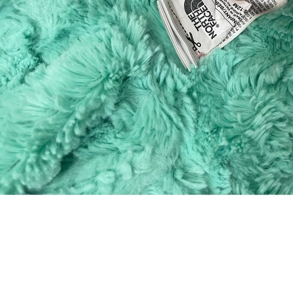 The North Face Infant Girls Reversible Mossbud Swirl Hooded Jacket Pink 6-12MO - Picture 8 of 8